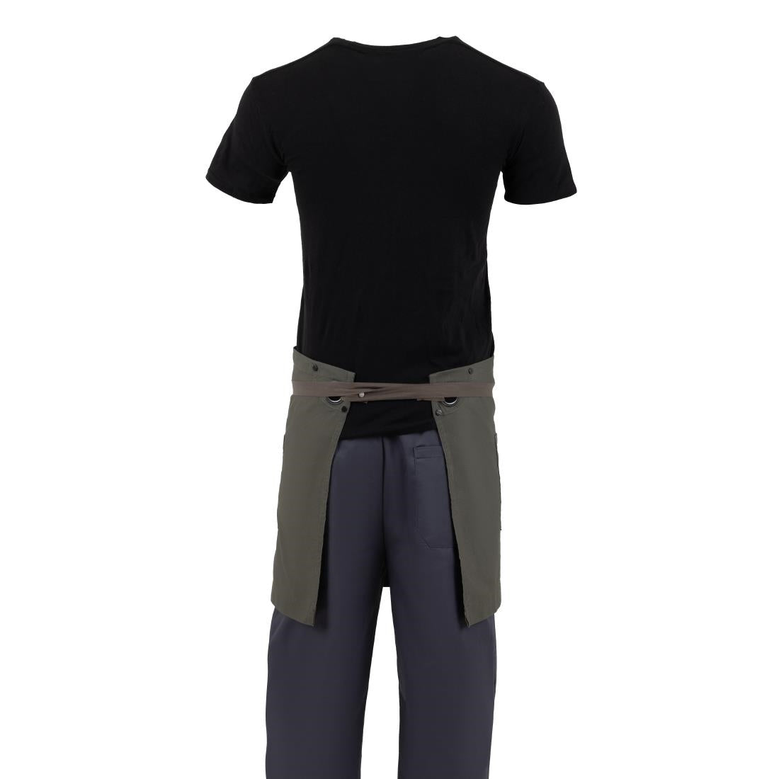 Southside Cotton Canvas Waist Apron Khaki • PAS-BA117