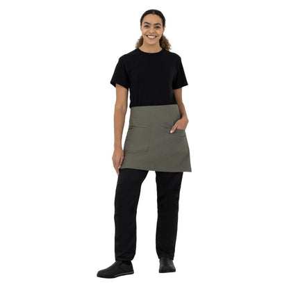 Southside Cotton Canvas Waist Apron Khaki • PAS-BA117