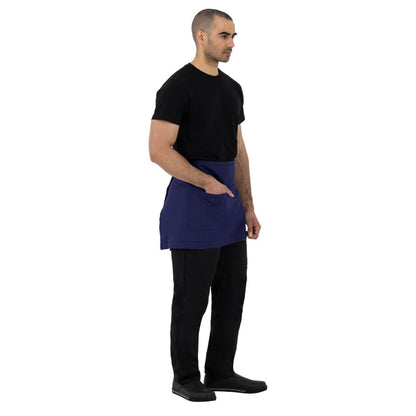 Southside Cotton Canvas Waist Apron Navy • PAS-BA118