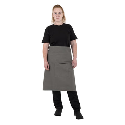 Southside Cotton Canvas Bistro Apron Khaki • PAS-BA164