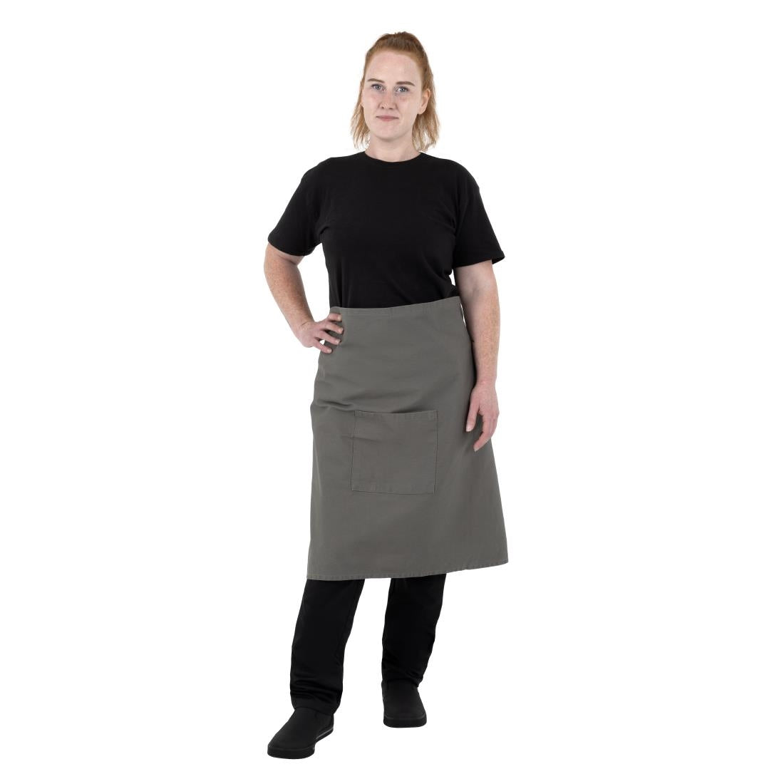 Southside Cotton Canvas Bistro Apron Khaki • PAS-BA164