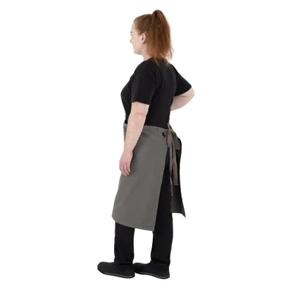 Southside Cotton Canvas Bistro Apron Khaki • PAS-BA164