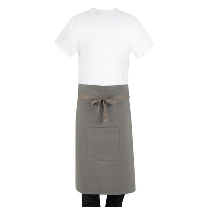 Southside Cotton Canvas Bistro Apron Khaki • PAS-BA164