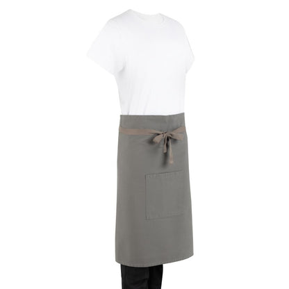 Southside Cotton Canvas Bistro Apron Khaki • PAS-BA164