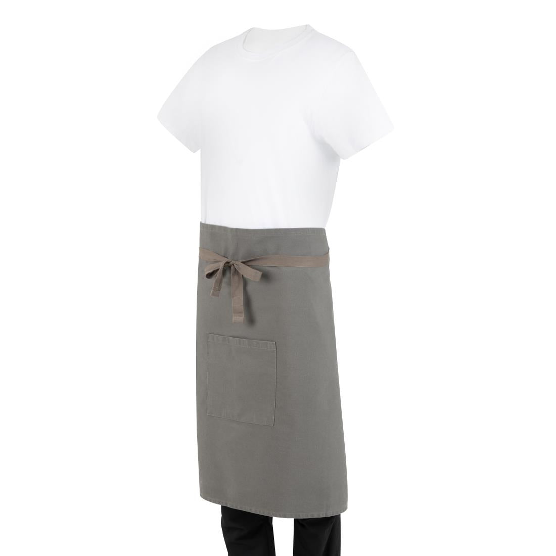 Southside Cotton Canvas Bistro Apron Khaki • PAS-BA164