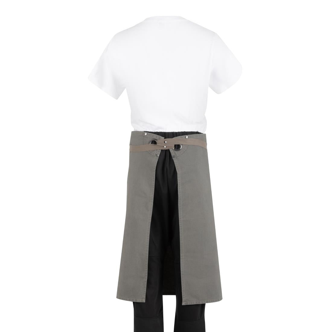 Southside Cotton Canvas Bistro Apron Khaki • PAS-BA164