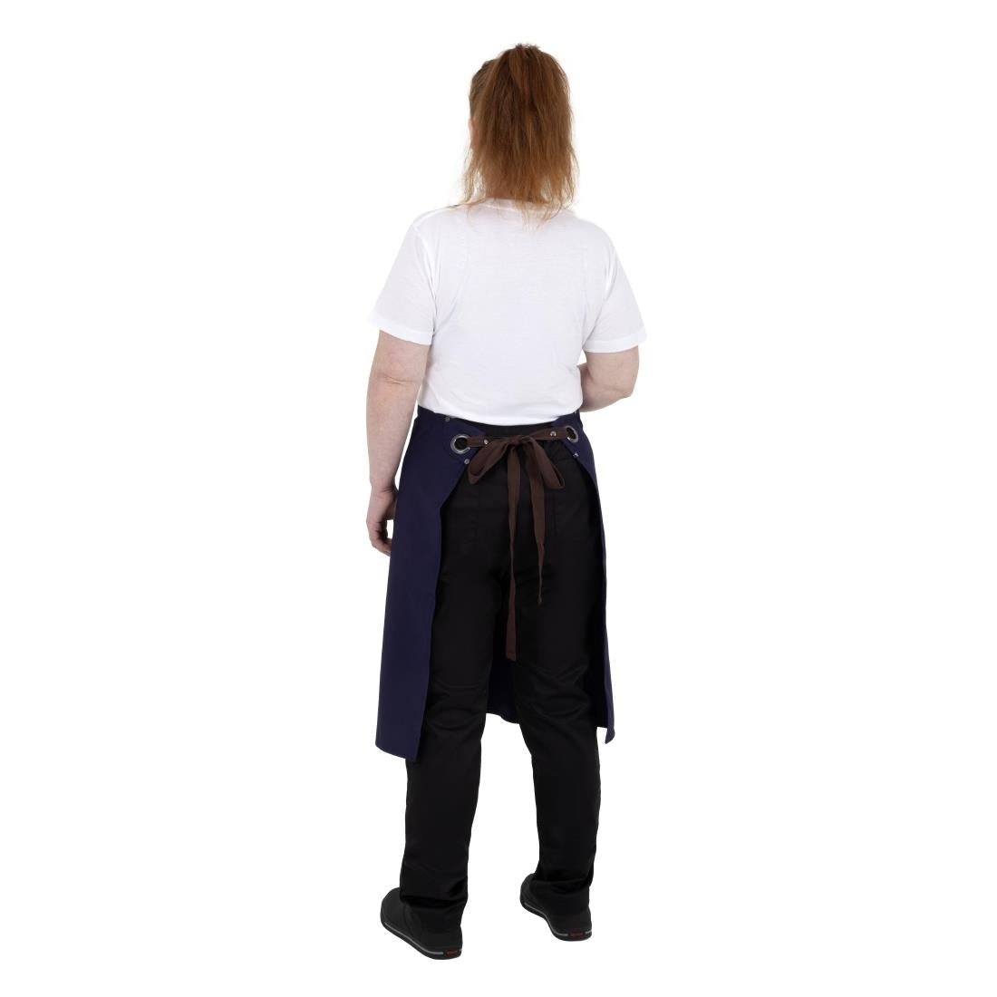 Southside Cotton Canvas Bistro Apron Navy • PAS-BA165