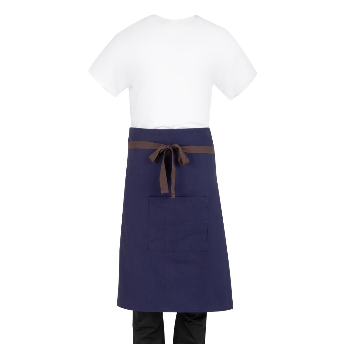 Southside Cotton Canvas Bistro Apron Navy • PAS-BA165