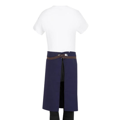 Southside Cotton Canvas Bistro Apron Navy • PAS-BA165