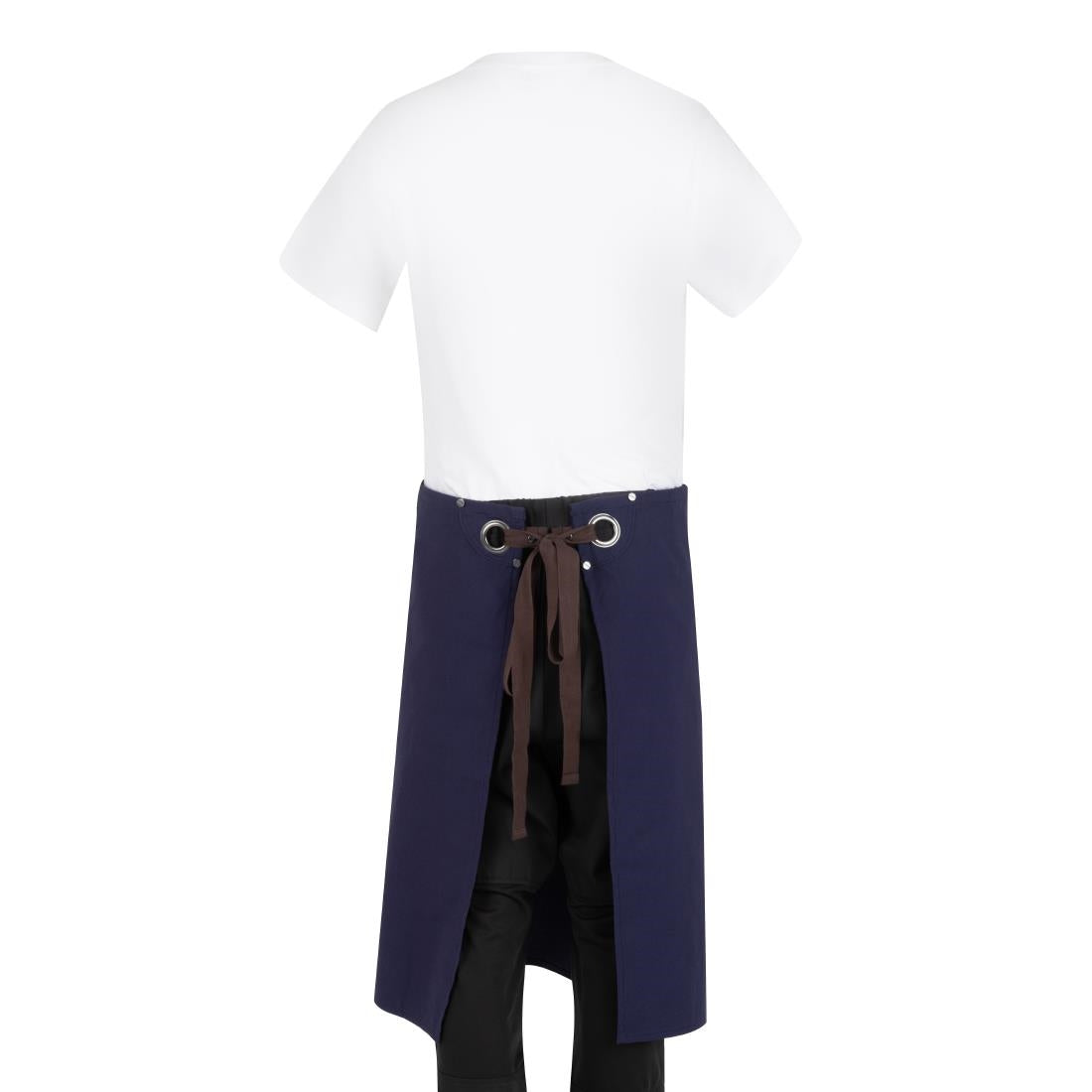 Southside Cotton Canvas Bistro Apron Navy • PAS-BA165