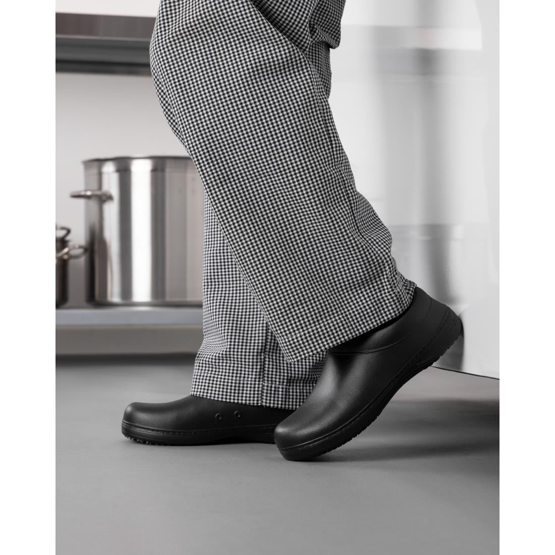 Slipbuster Basix Chef Clogs Black 39 • PAS-BA176-39