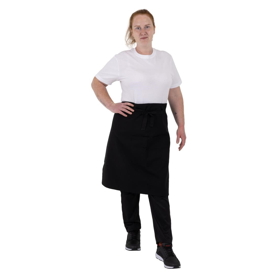 Southside Cotton Canvas Bistro Apron Black • PAS-BA203