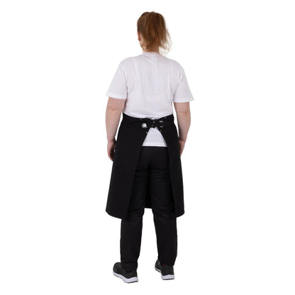 Southside Cotton Canvas Bistro Apron Black • PAS-BA203