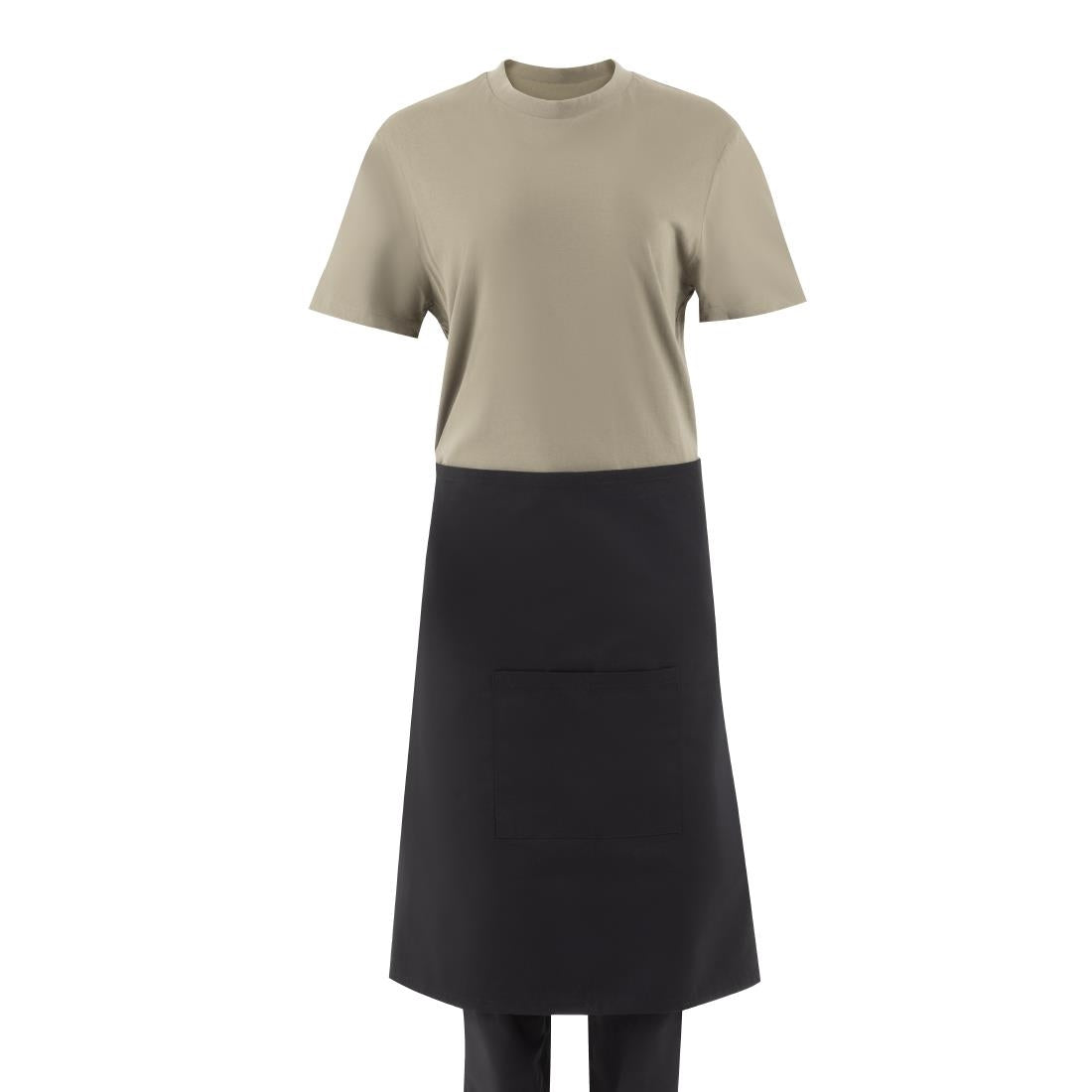 Southside Cotton Canvas Bistro Apron Black • PAS-BA203