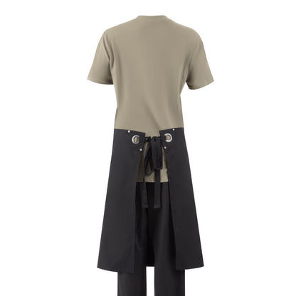 Southside Cotton Canvas Bistro Apron Black • PAS-BA203