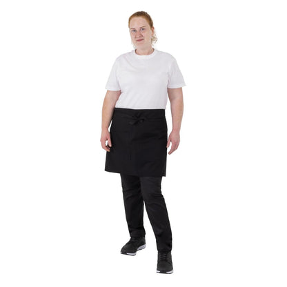 Southside Cotton Canvas Waist Apron Black • PAS-BA202