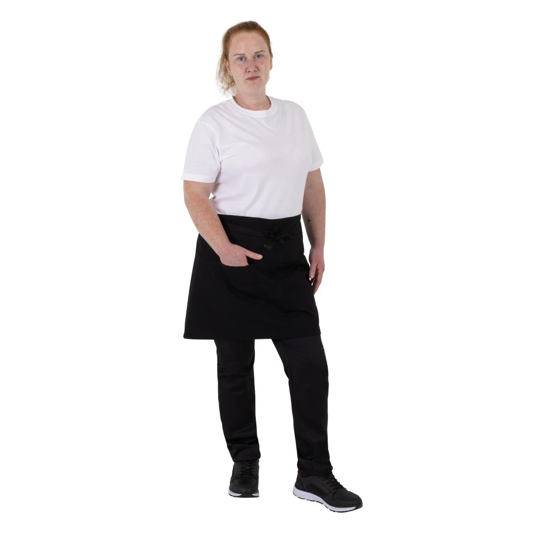 Southside Cotton Canvas Waist Apron Black • PAS-BA202
