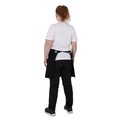 Southside Cotton Canvas Waist Apron Black • PAS-BA202