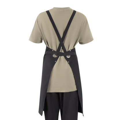 Southside Cotton Canvas Bib Apron Black • PAS-BA204