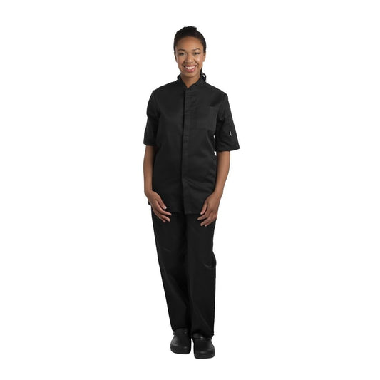Le Chef Unisex Contemporary Prep Shirt Black • PAS-P_BB142