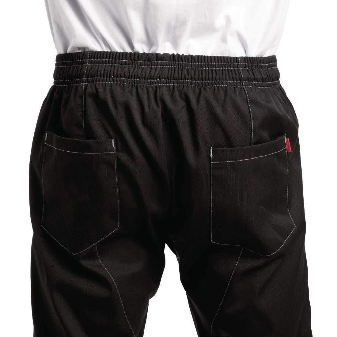 Le Chef Unisex Contemporary Slim Fit Chef Pants M • PAS-BB147-M