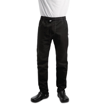 Le Chef Unisex Contemporary Slim Fit Chef Pants M • PAS-BB147-M