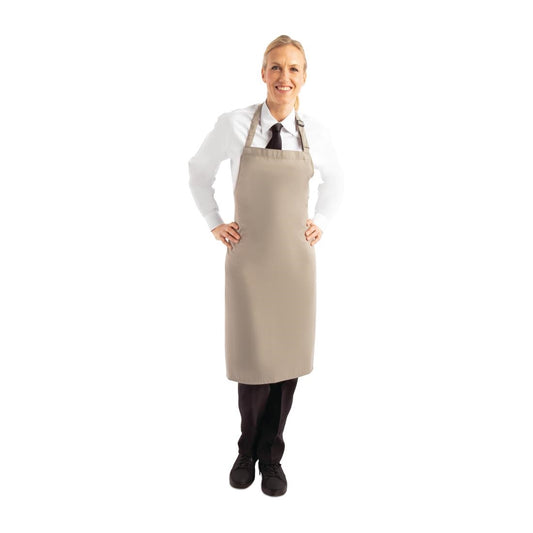 Le Chef Bib Apron Biscuit • PAS-BB150