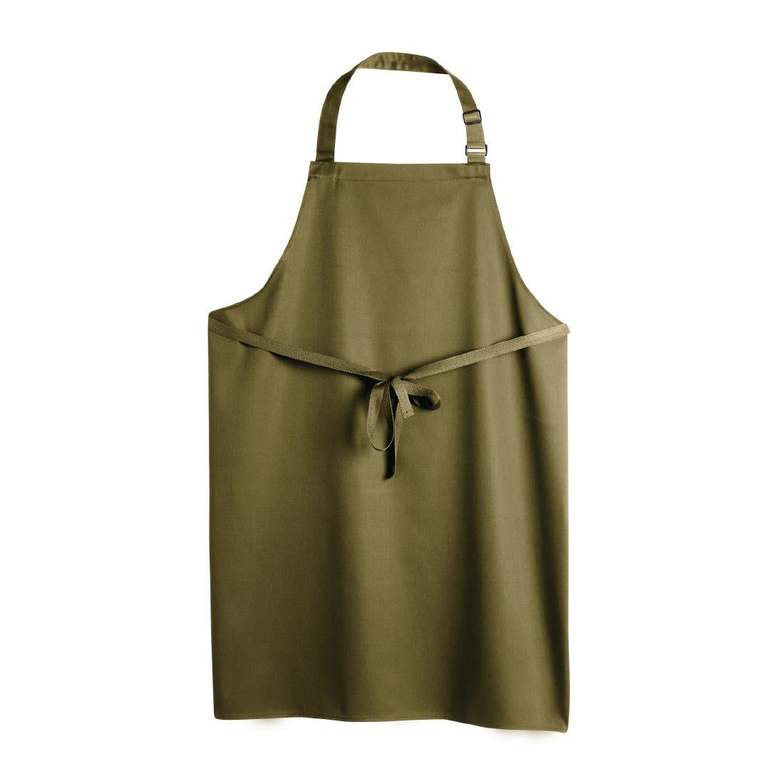 Le Chef Bib Apron Olive • PAS-BB152