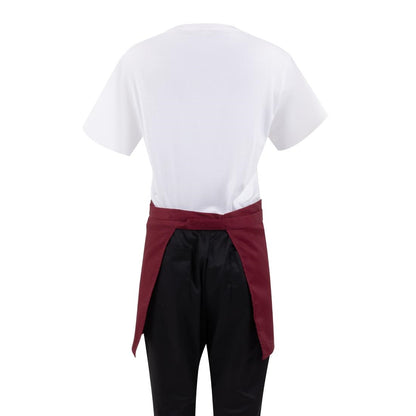 Whites Waist Apron Polycotton Burgundy • PAS-BB177