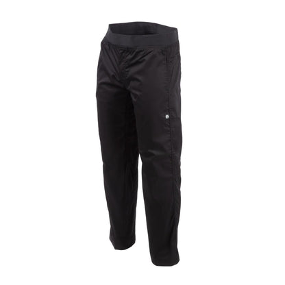 Chef Works Men's Lightweight Slim Trouser Black Size S • PAS-BB301-S