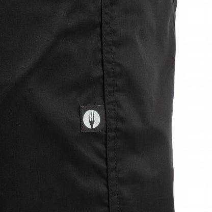 Chef Works Men's Lightweight Slim Trouser Black Size S • PAS-BB301-S