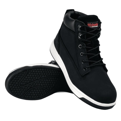 Slipbuster Eon Hi Top Safety Boots Black 42 • PAS-BB422-42