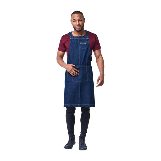Urbanbar Hampton Bib Apron Indigo Denim • PAS-BB631