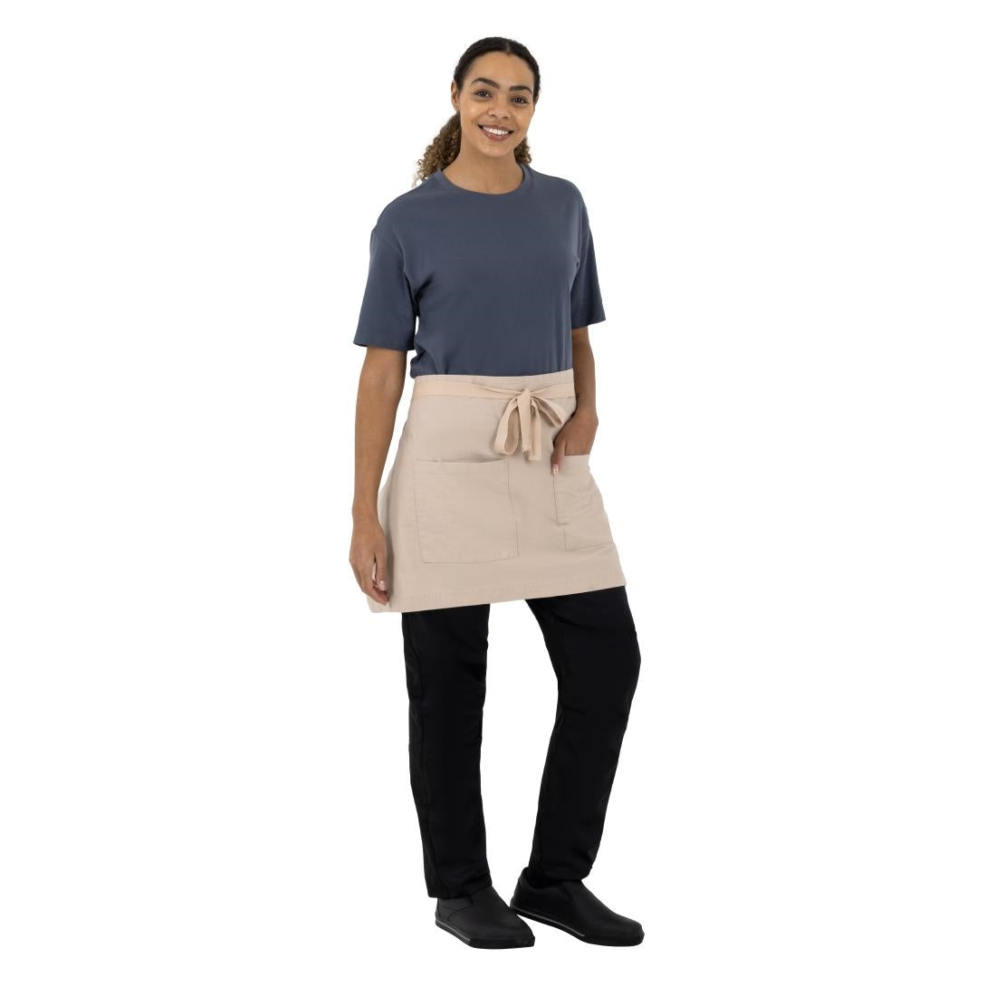 Southside Cotton Canvas Waist Apron Stone • PAS-BB688