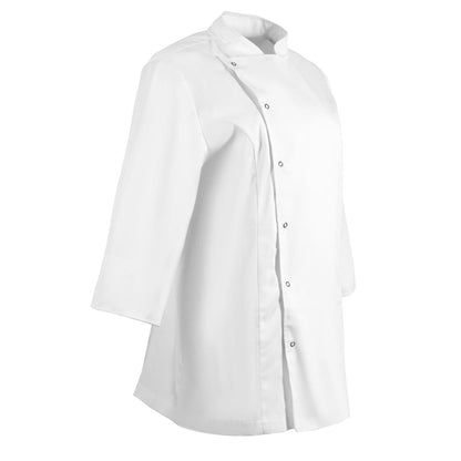 Whites Womens Fitted Chef Jacket White • PAS-P_BB701