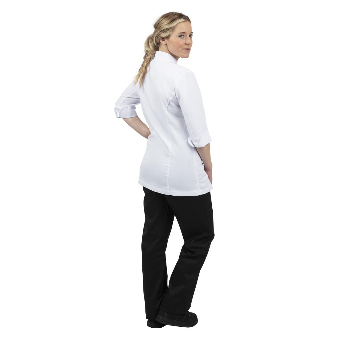 Whites Womens Fitted Chef Jacket White • PAS-P_BB701