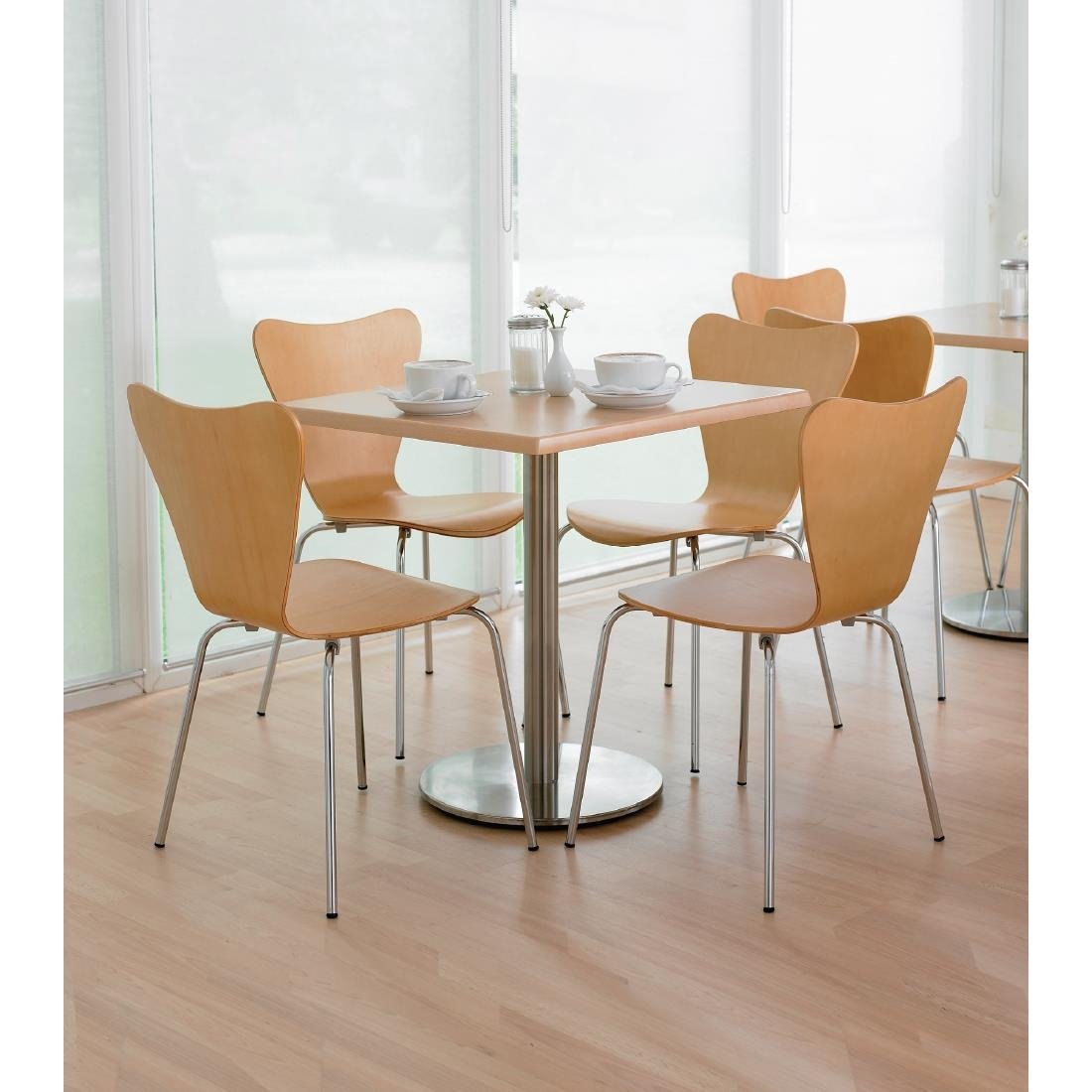 Bolero Stainless Steel Round Table Base • PAS-U552