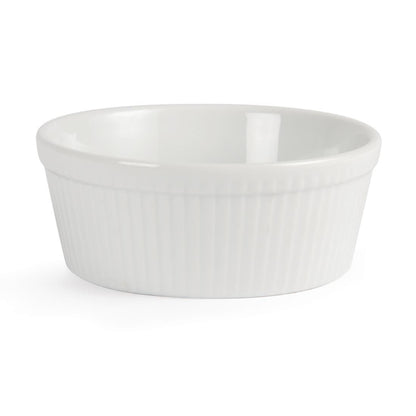 Olympia Whiteware Round Pie Dishes 134mm (6 Pack) (Pack of 6) • PAS-C042