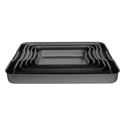 Vogue Anodised Aluminium Roasting Dish 368x267mm • PAS-C058