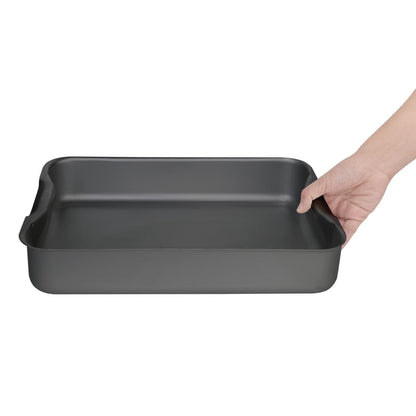 Vogue Anodised Aluminium Roasting Dish 368x267mm • PAS-C058