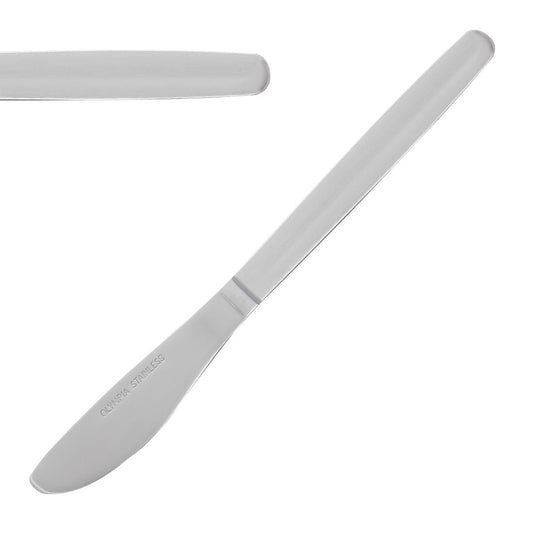 EDLP Olympia Kelso Table Knife Stainless Steel (12 Pack) (215(L)mm. Material: 18/0 Stainless Steel. Pack Quantity: 12) • PAS-C116