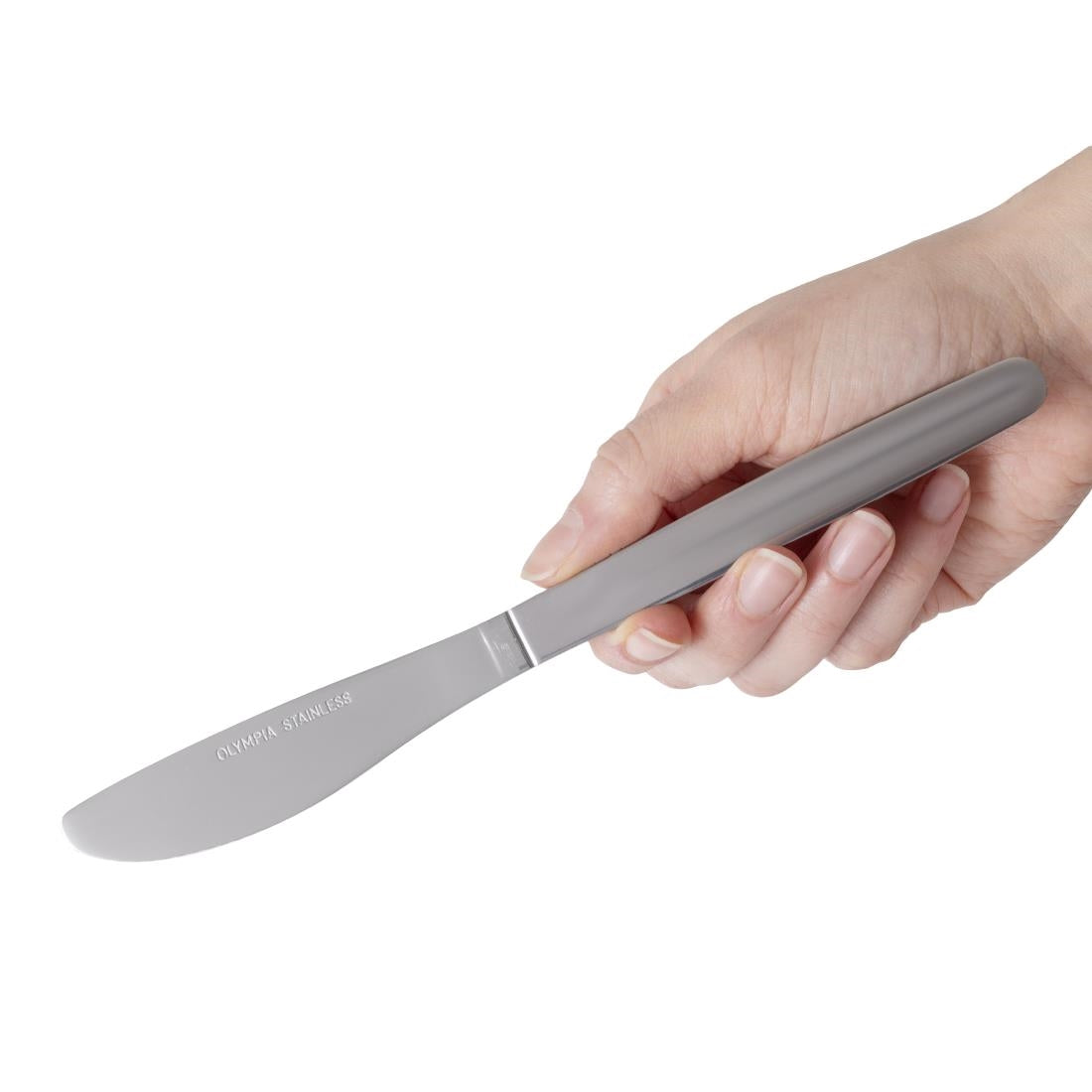 EDLP Olympia Kelso Table Knife Stainless Steel (12 Pack) (215(L)mm. Material: 18/0 Stainless Steel. Pack Quantity: 12) • PAS-C116