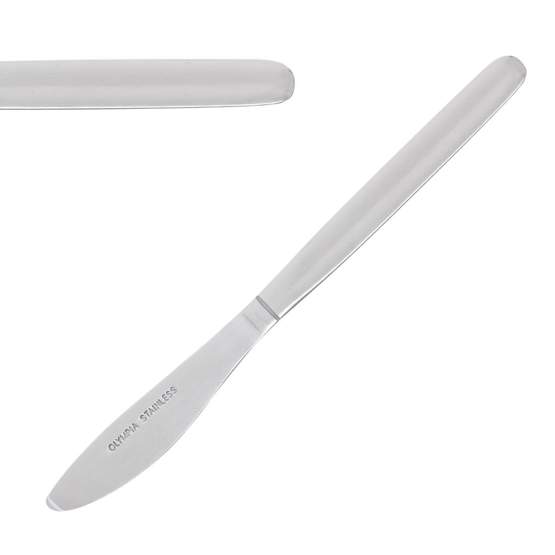 EDLP Olympia Kelso Dessert Knife Stainless Steel (12 Pack) • PAS-C118