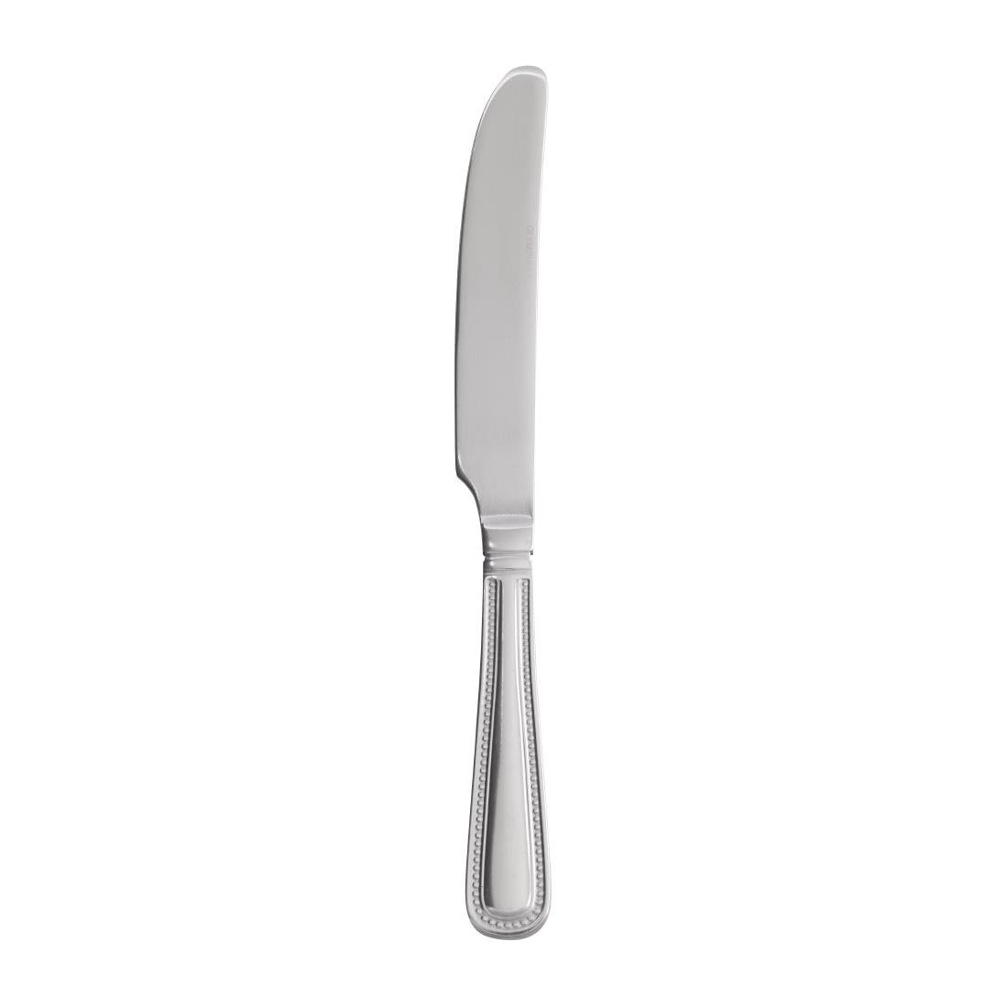 Olympia Bead Solid Handle Table Knife (12 Pack) • PAS-C125