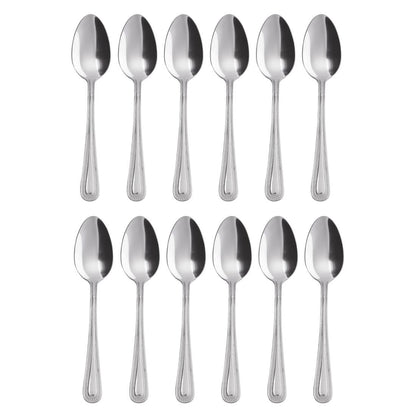 Olympia Bead Dessert Spoon (12 Pack) • PAS-C129
