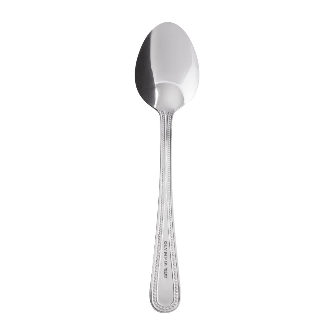 Olympia Bead Dessert Spoon (12 Pack) • PAS-C129