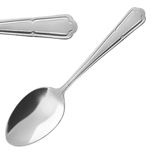 Olympia Dubarry Dessert Spoon Stainless Steel (12 Pack) • PAS-C143