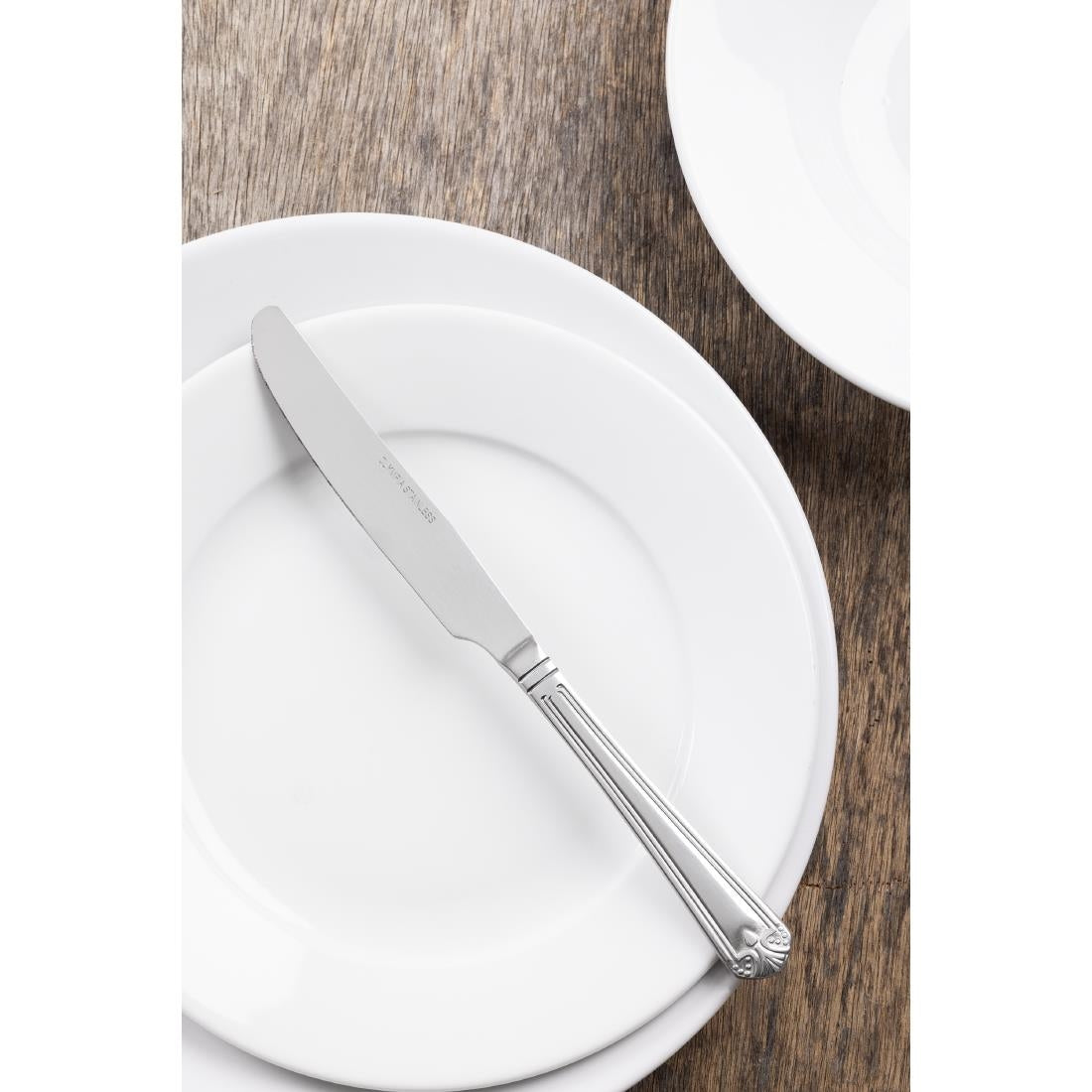Olympia Jesmond Table Knife Stainless Steel (12 Pack) • PAS-C146