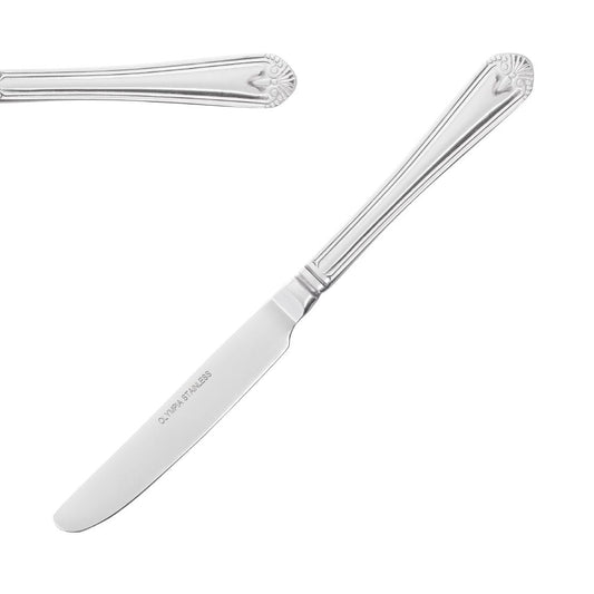 Olympia Jesmond Dessert Knife Stainless Steel (12 Pack) • PAS-C148
