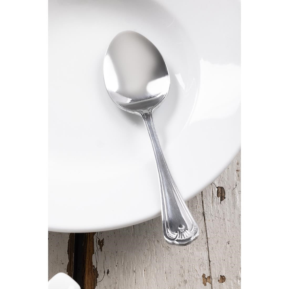 Olympia Jesmond Dessert Spoon (12 Pack) (Pack of 12) • PAS-C151